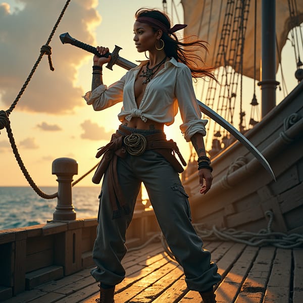 pirate AI Image