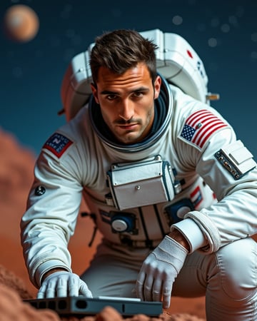 Astronaut AI preset example