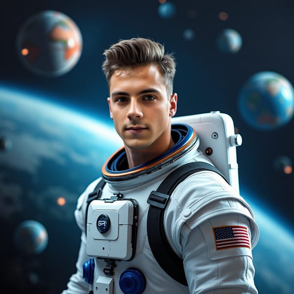 astronaut AI Image