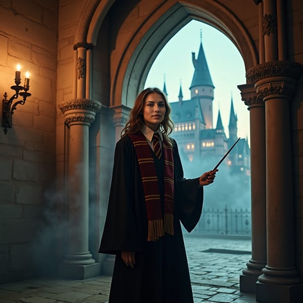 harry potter AI Image