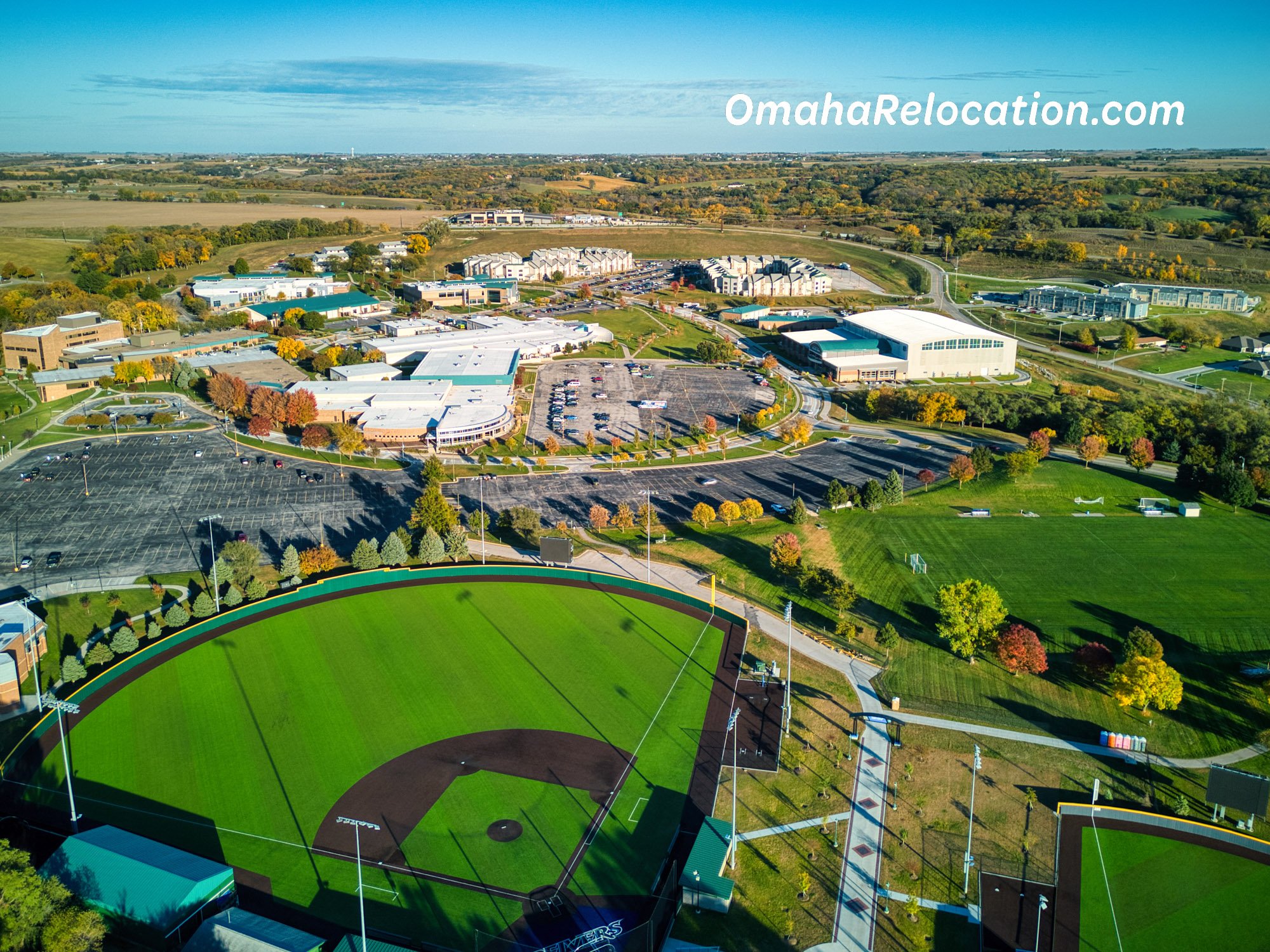 IWCC - Iowa Western Community College - Aerial View of Campus