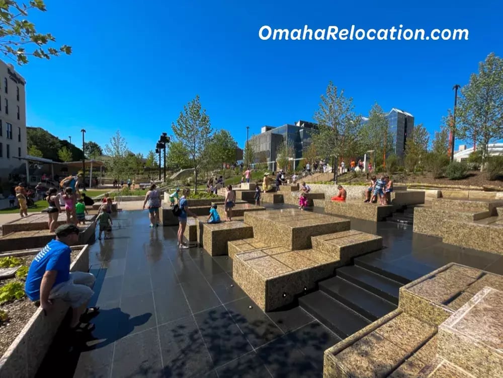 Gene Leahy Mall Splash Pad