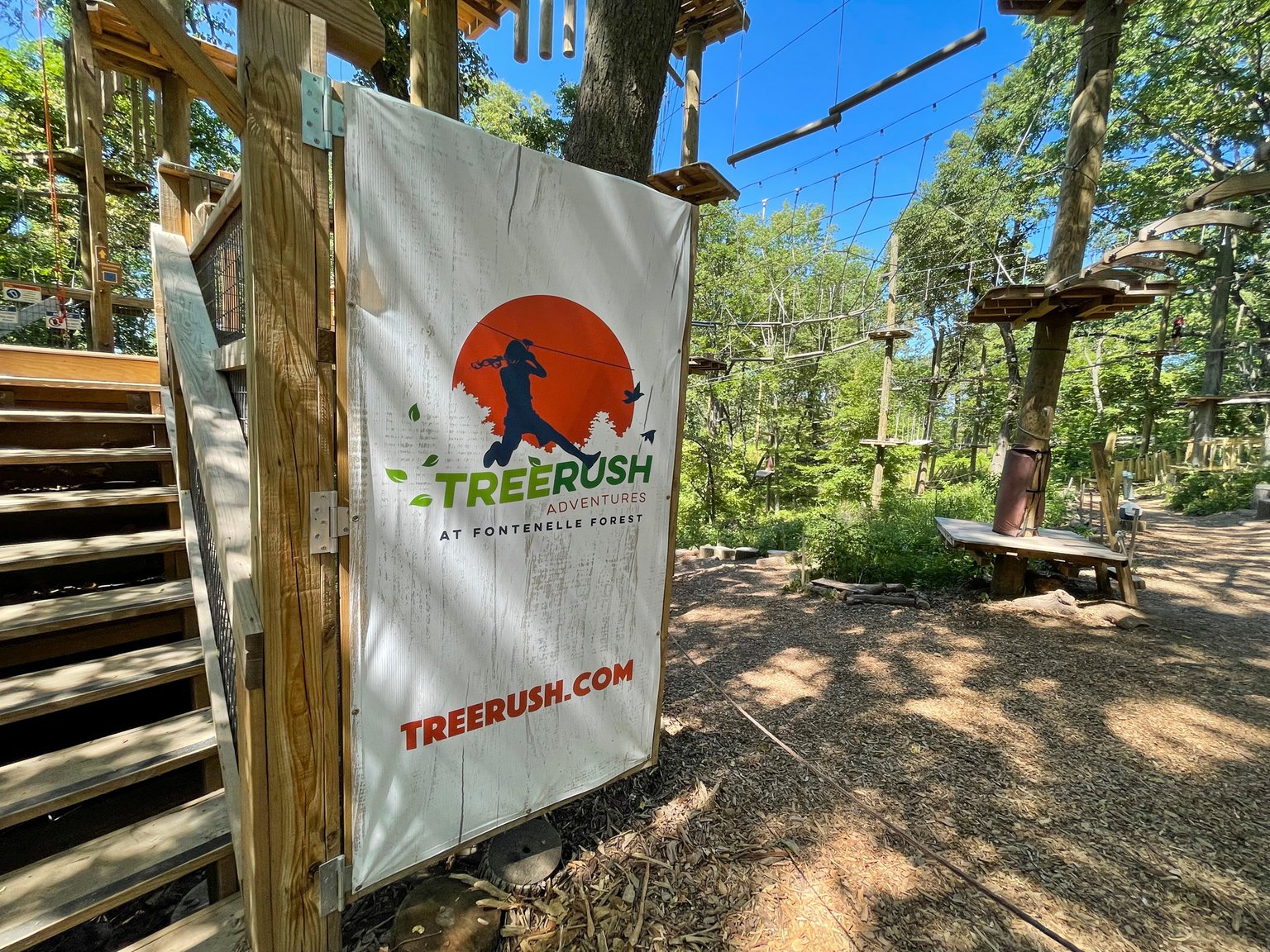 TreeRush Adventures at Fontenelle Forest