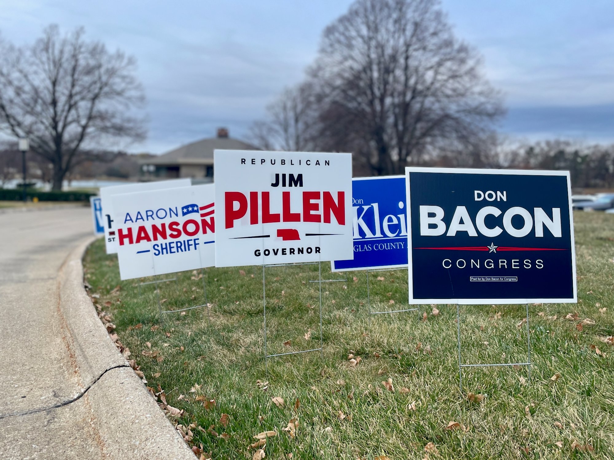 Omaha Political Yard Signs