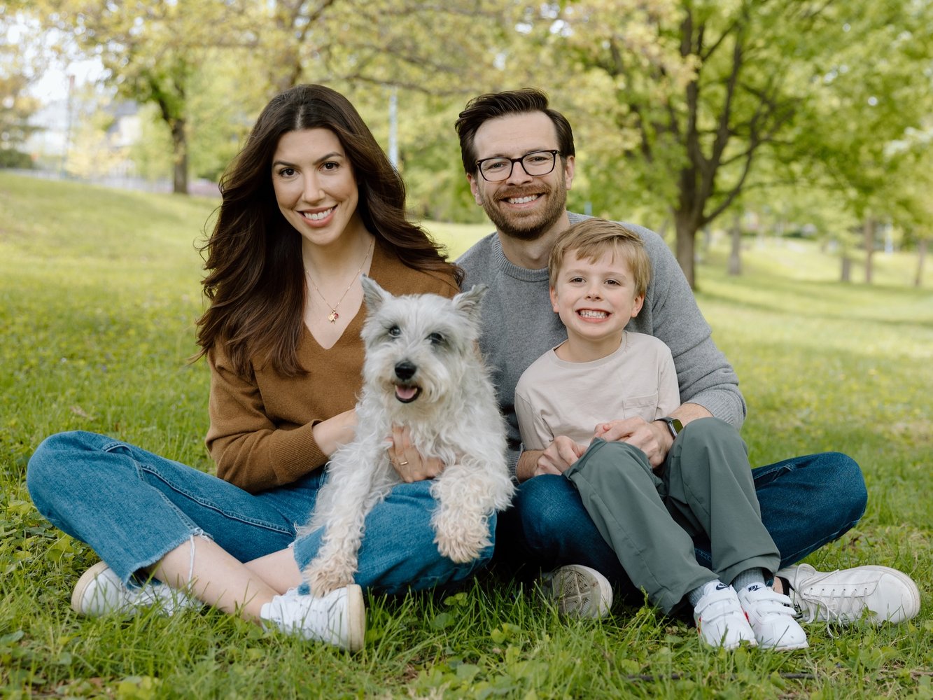 Photo of Ryan Renner and His Family