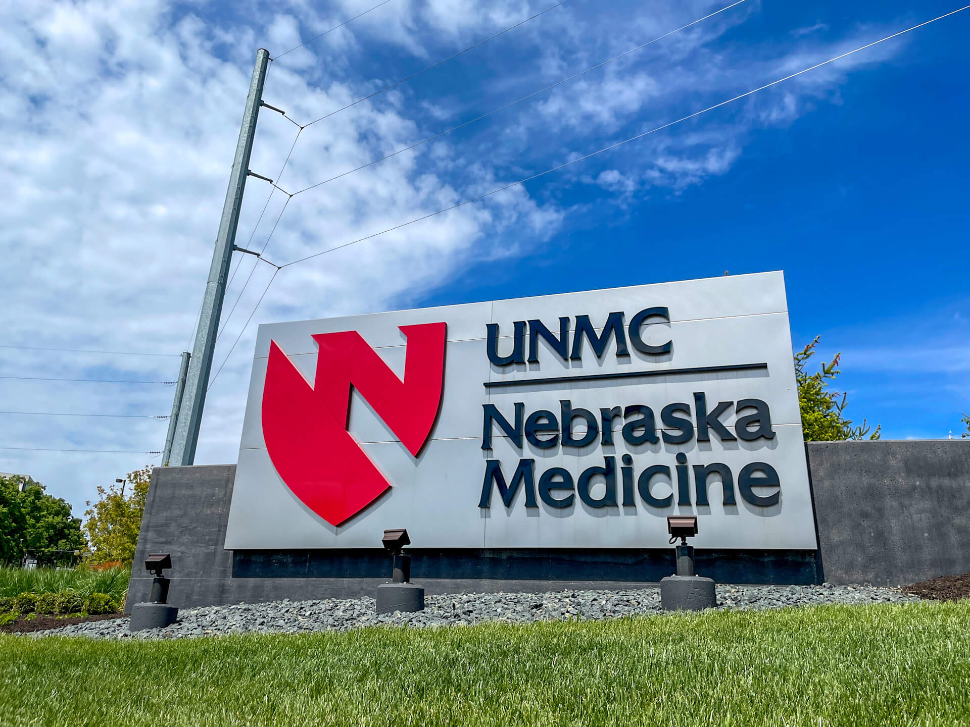 Nebraska Medicine UNMC Entrance in Omaha