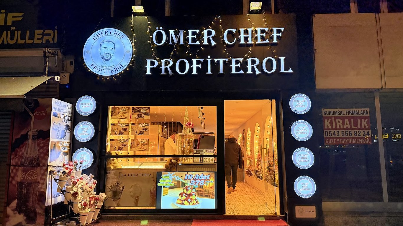 Ege Chef Profiterol Antalya 100. Yıl Şube