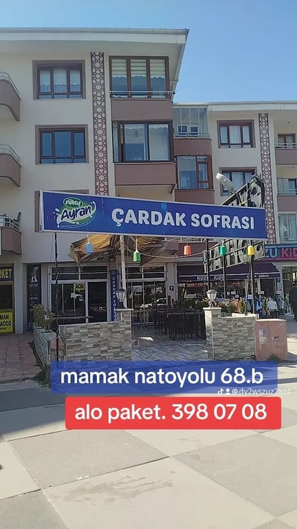 Çardak Sofrası Pide Kebap