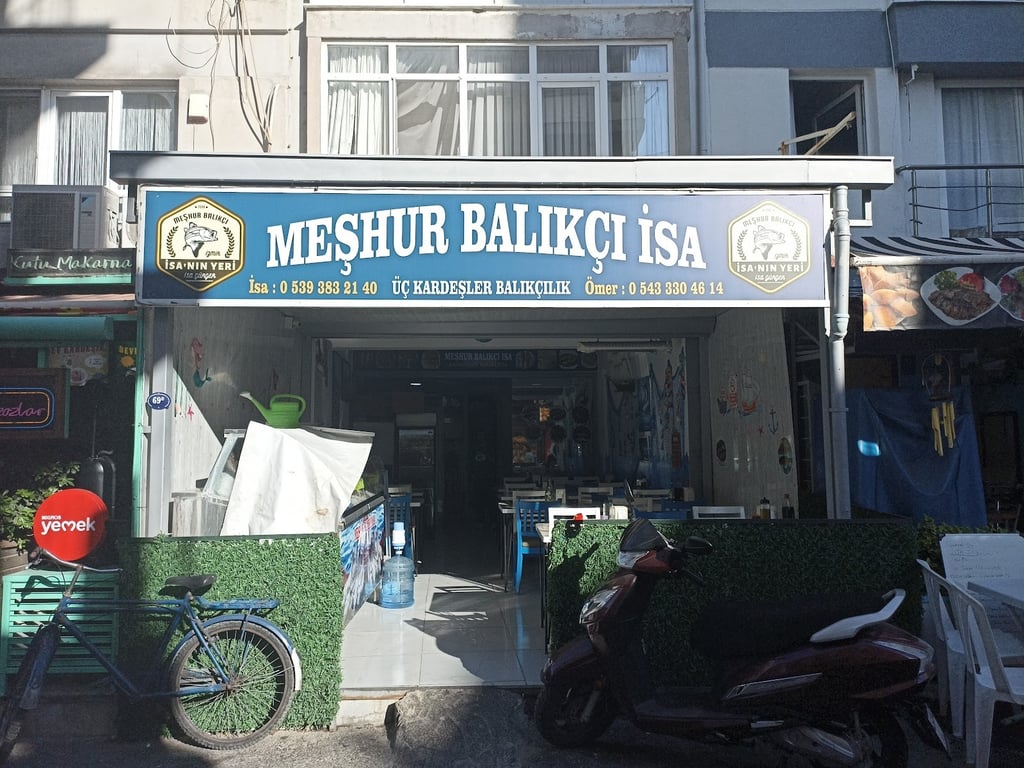 Meşhur Balıkçı İsa'nın Yeri İzmir Alsancak