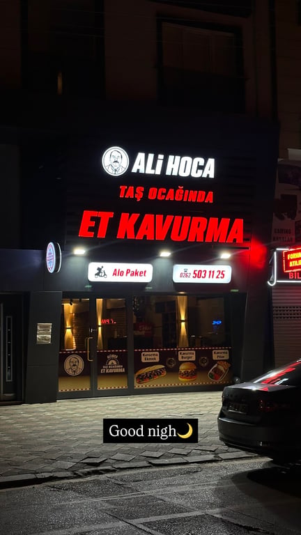 Ali Hoca Et Kavurma