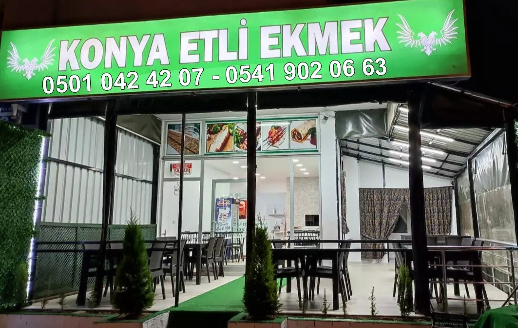 KONYA etli EKMEK MANAVGAT PİDE