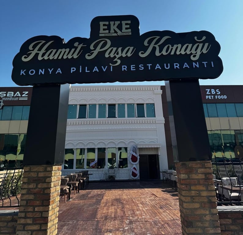 Meram Hamit Paşa Konağı Konya Düğün Pilavı Restoranı
