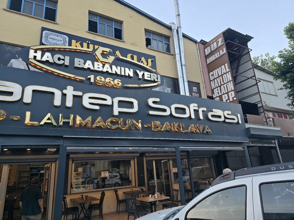 Hacı Babanın Yeri 1966 Gaziantep Sofrası
