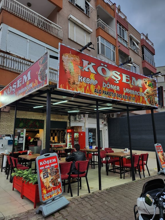 KÖŞEM KEBAP DÖNER LAHMACUN