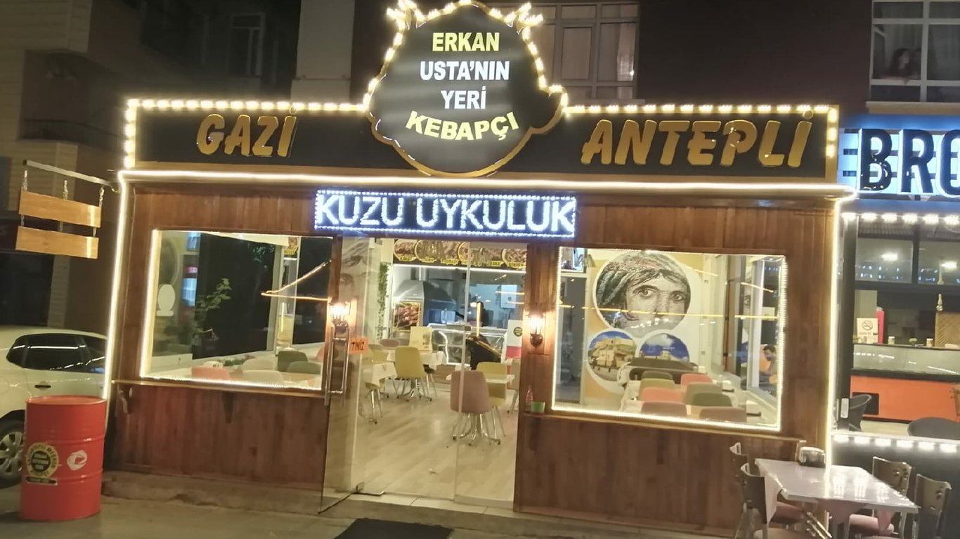 Gaziantepli Kebapçı Erkan Ustanın Yeri
