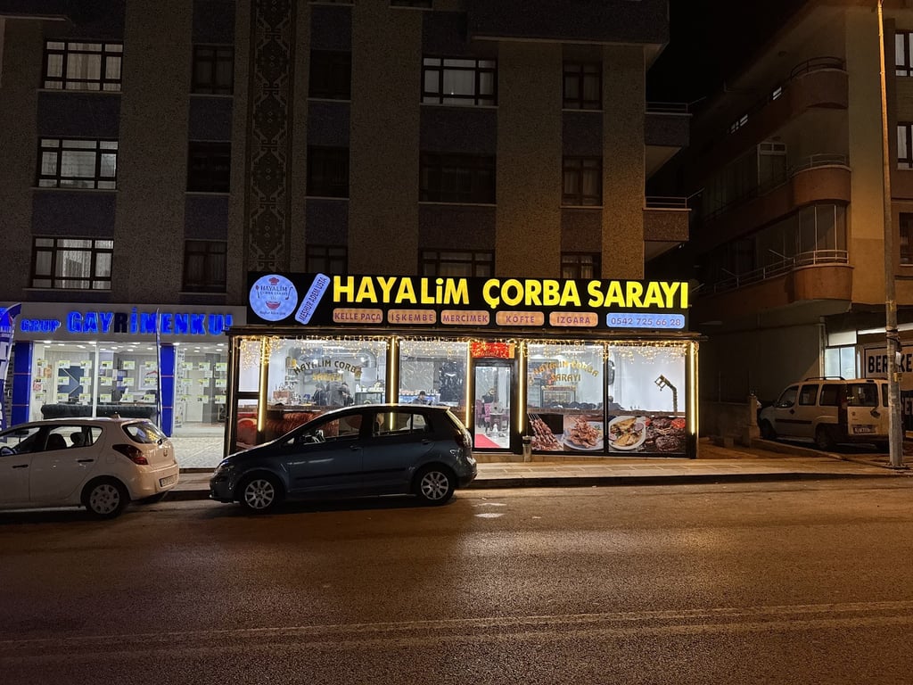 Hayalim Çorba Sarayı (ZERDALİTEPE’YE TAŞINDIK)