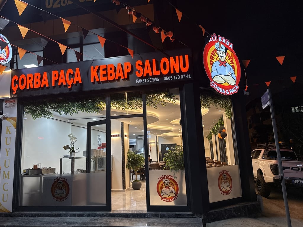 Ali baba çorba paça kebap salonu