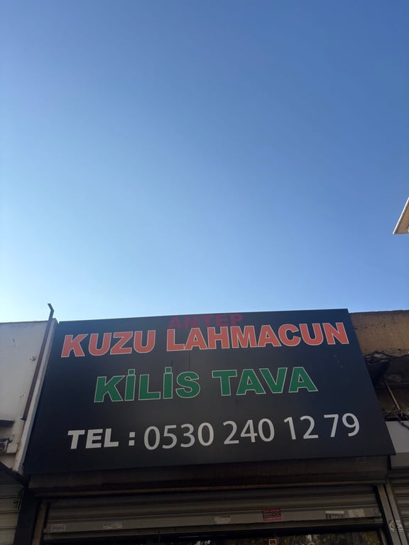 Antep Kuzu Lahmacun