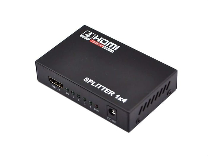 ⁦ספליטר HDMI - פיצול לעד 4 מסכים בחיבור HDMI Splitter⁩ – תמונה ⁦3⁩