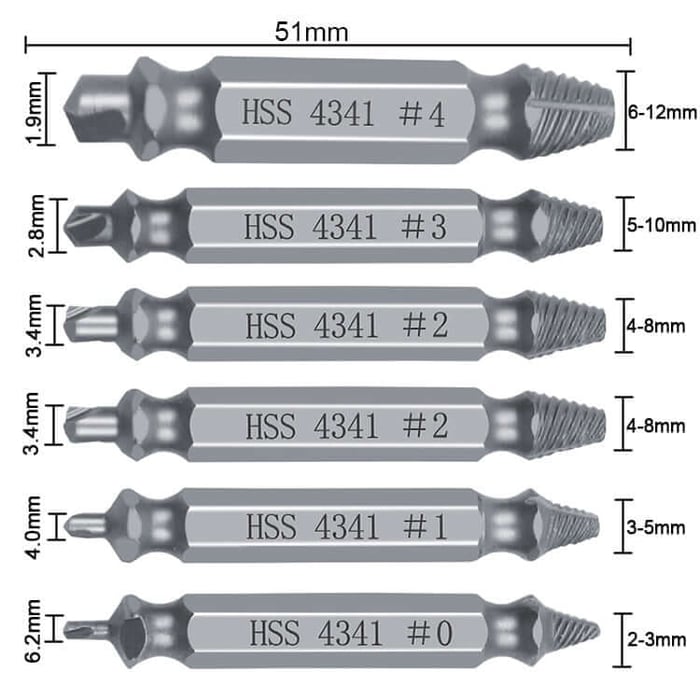 סט 6 חולצי ברגים דגם EX-IT מבית MiniMaxx