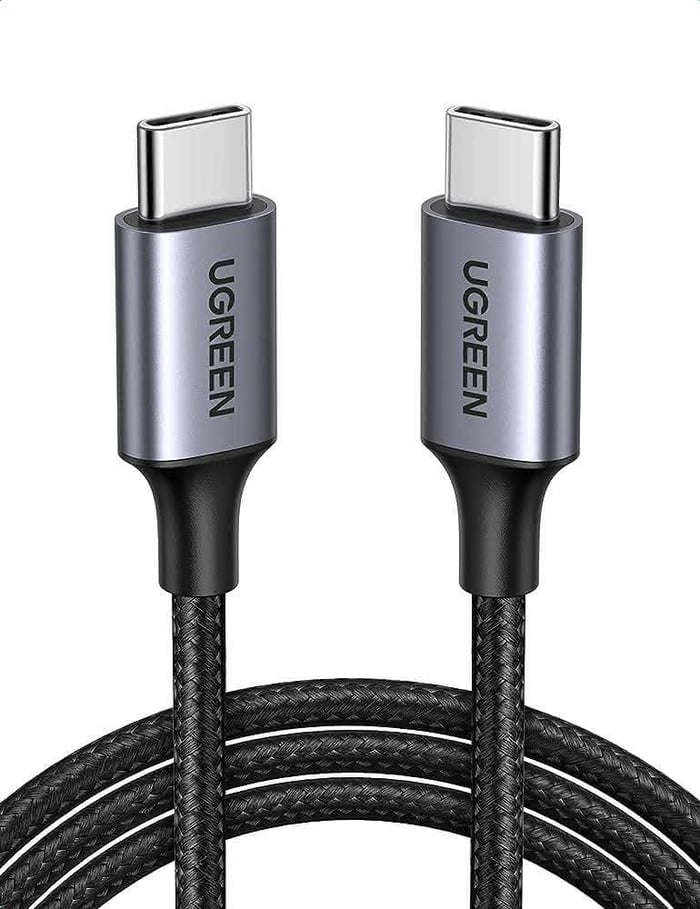 כבל טעינה וסנכרון UGREEN 60W USB-C - באורך 1 מטר
