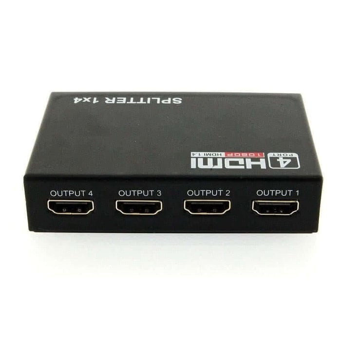 ⁦ספליטר HDMI - פיצול לעד 4 מסכים בחיבור HDMI Splitter⁩ – תמונה ⁦4⁩