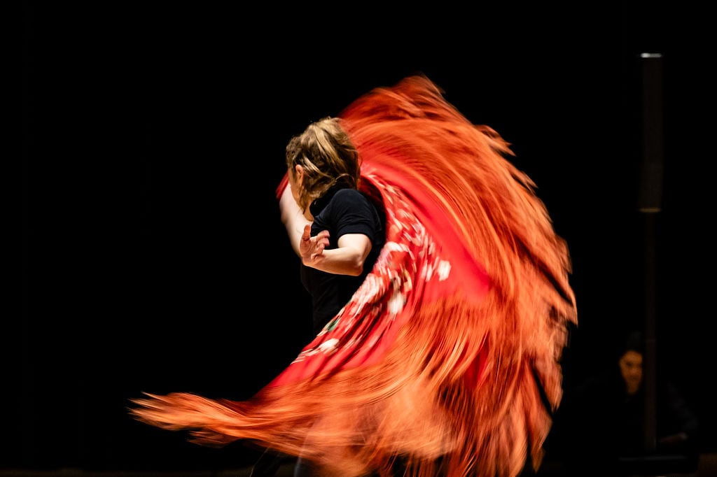 Flamenco footwork in motion
