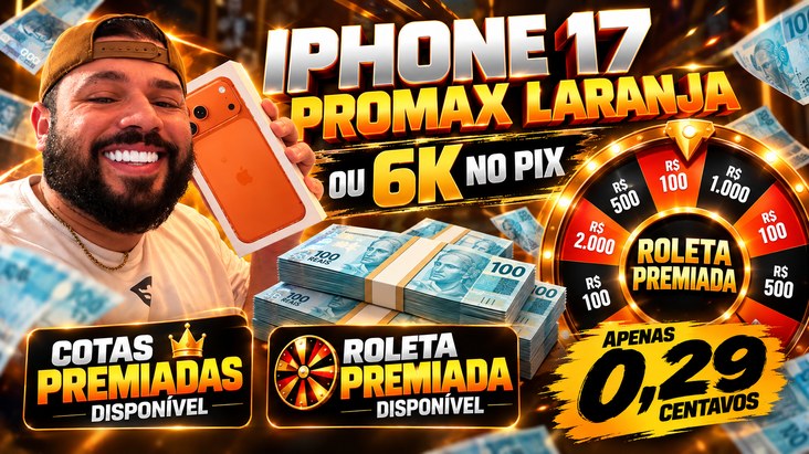 IPHONE 17 PRO MAX OU 6MIL NO PIX!