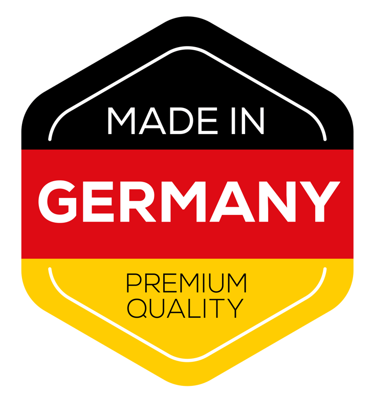 PREMIUM QUALITY MADE IN GERMANY