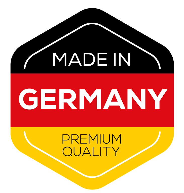 QUALITÉ PREMIUM MADE IN GERMANY