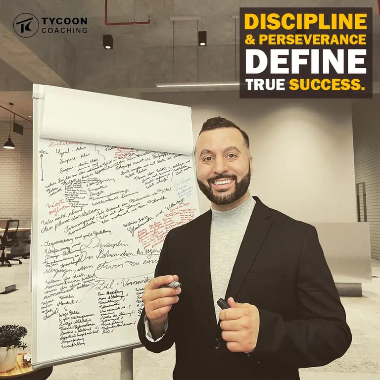 The relevance of discipline and perseverance for the career