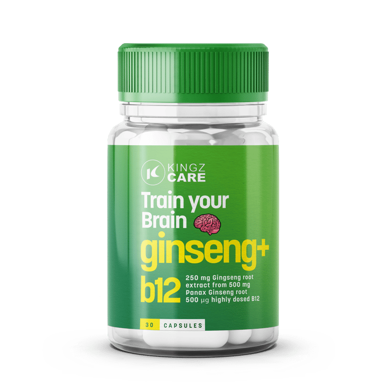 Ginseng Plus B12 Kingz Care English