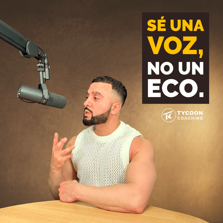 Sé una voz, no un eco: Por qué las opiniones son más importantes que los consejosSé una voz, no un eco: Por qué las opiniones son más importantes que los consejos