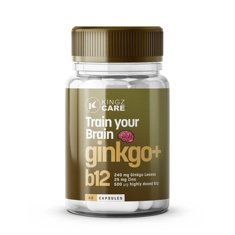 Ginkgo Plus B12 Kingz Care English