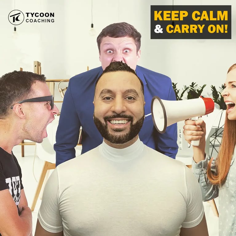 How you can always keep a cool head in all situations