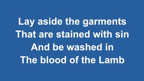 Are You Washed In The Blood (Acoustic)
