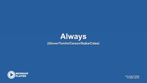 Always (Acoustic)