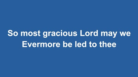 As With Gladness Men Of Old