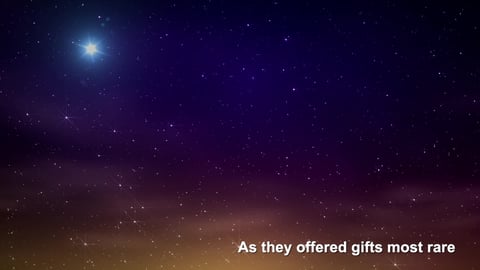 As With Gladness Men Of Old
