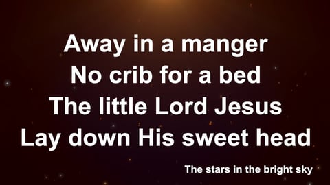 Away In A Manger (Mueller) (Acoustic)