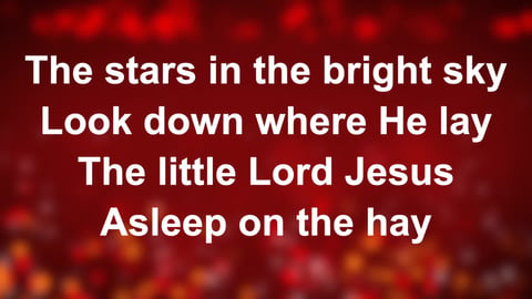 Away In A Manger (Cradle Song) (Acoustic)