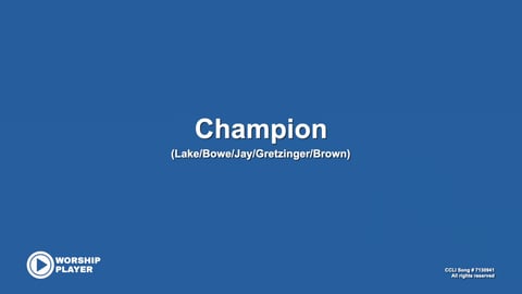 Champion