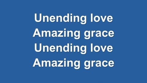 Amazing Grace (My Chains Are Gone)