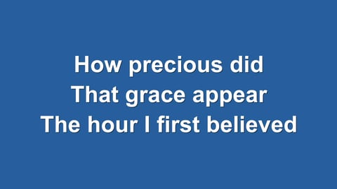 Amazing Grace (My Chains Are Gone)