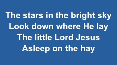 Away In A Manger (Cradle Song) (Organ)