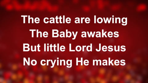 Away In A Manger (Cradle Song)