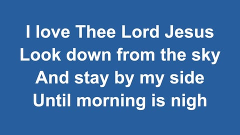 Away In A Manger (Cradle Song)