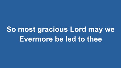 As With Gladness Men Of Old