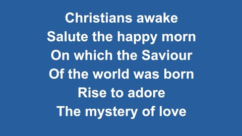 Christians Awake