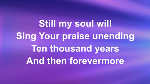 10,000 Reasons (Bless The Lord)